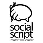 Diseño de logo Social script