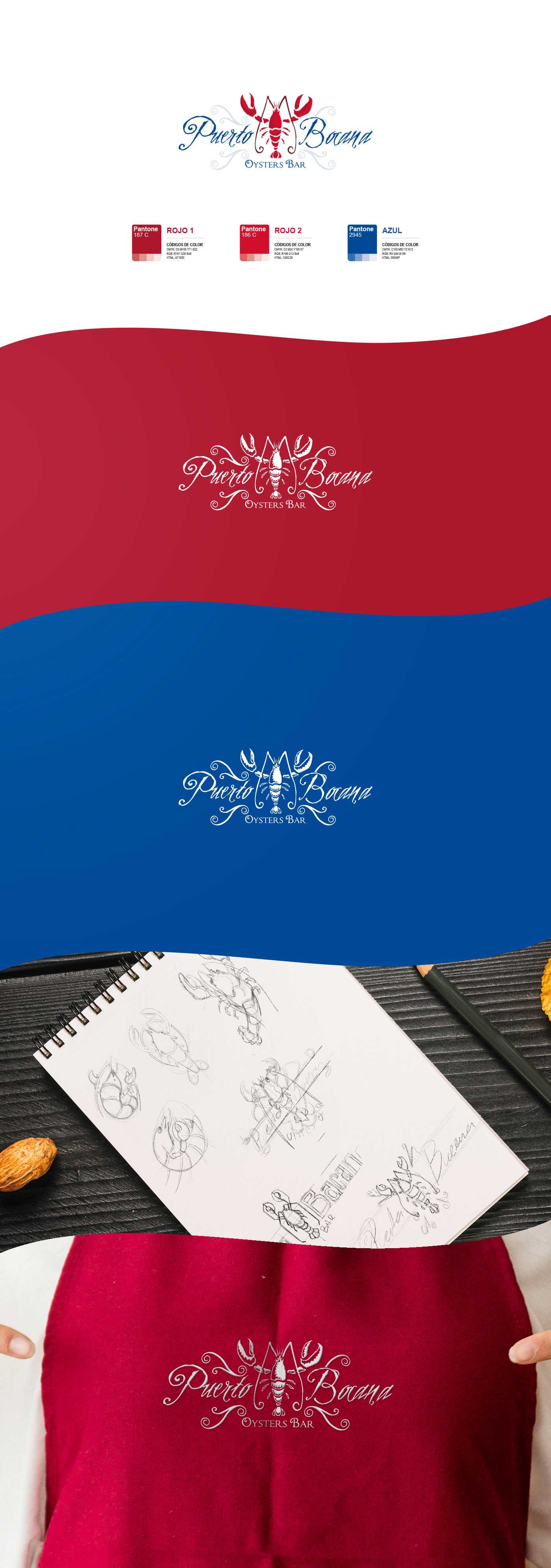 diseño de logotipo - puerto bocana