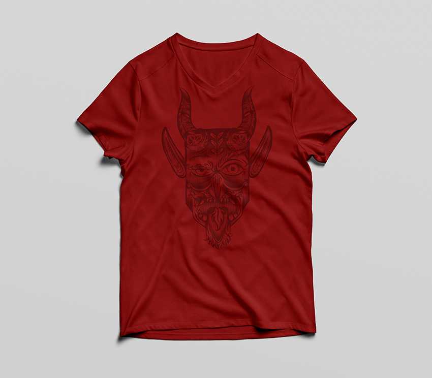 ilustración playeras belcebú