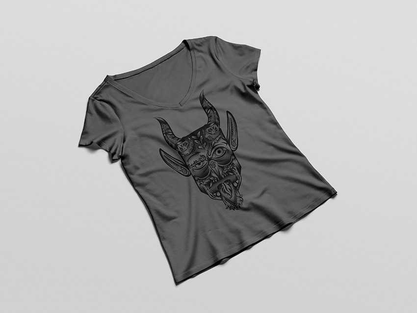 ilustración playeras belcebú